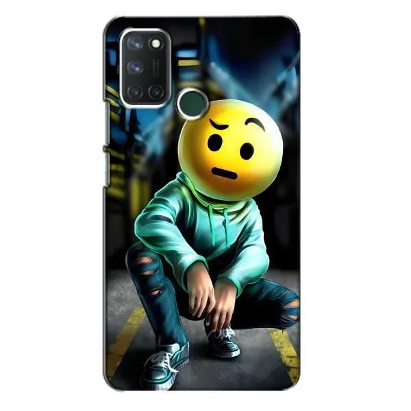 Чохол з принтом «Хлопець смайл» для Realme 7i