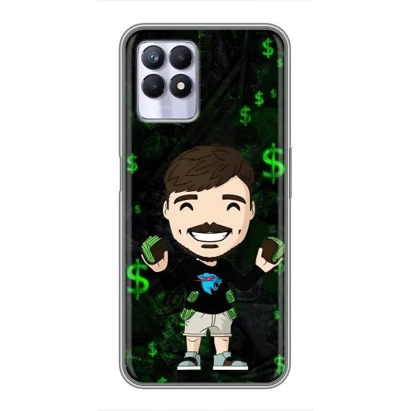 Чохол з принтом «Блогер Beast» для Realme 8 Pro