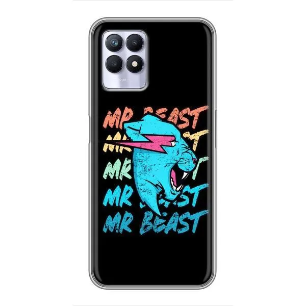 Чохол з принтом «logo Mr beast» для Realme 8 Pro