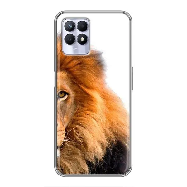Чехол с принтом «Лев грива» для Realme 8 Pro Чехол с принтом «Лев грива» для Realme 8 Pro