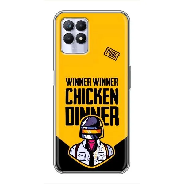Чехол с принтом «Pubg шлем» для Realme 8 Pro