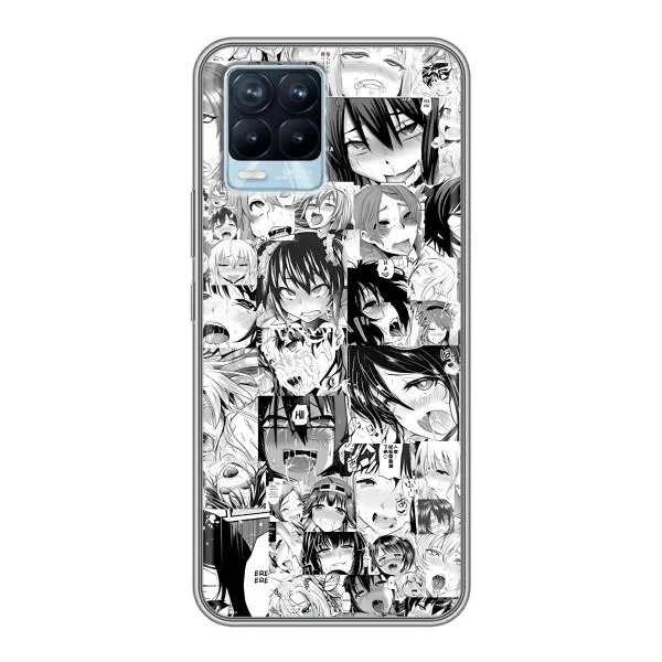 Чохол з принтом «Ahegao manga» для Realme 8 Чохол з принтом «Ahegao manga» для Realme 8