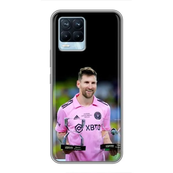 Чехол с принтом «Кубки Месси» для Realme 8 Чехол с принтом «Кубки Месси» для Realme 8