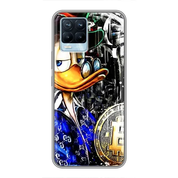 Чехол с принтом «Биткойн Скрудж» для Realme 8