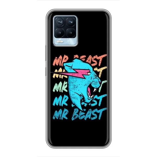 Чохол з принтом «logo Mr beast» для Realme 8