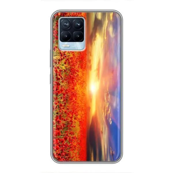 Чохол з принтом «Поле тюльпанів» для Realme 8 Чохол з принтом «Поле тюльпанів» для Realme 8