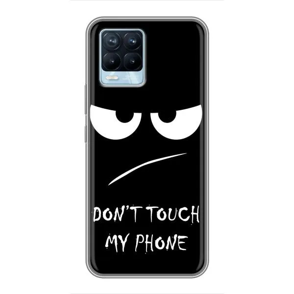 Чохол з принтом «Dont Touch» для Realme 8 Чохол з принтом «Dont Touch» для Realme 8