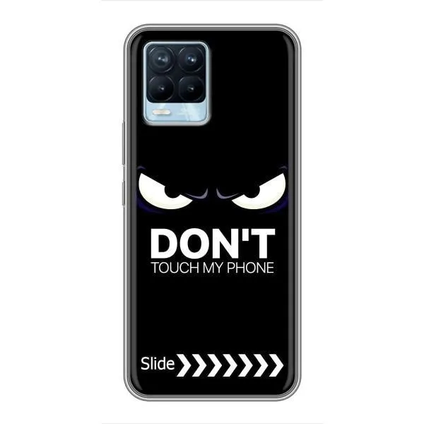 Чохол з принтом «Не чипай телефон» для Realme 8 Чохол з принтом «Не чипай телефон» для Realme 8