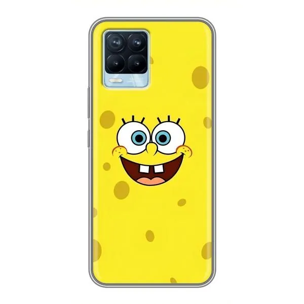 Чехол с принтом «Мордашка Спанч Боба» для Realme 8