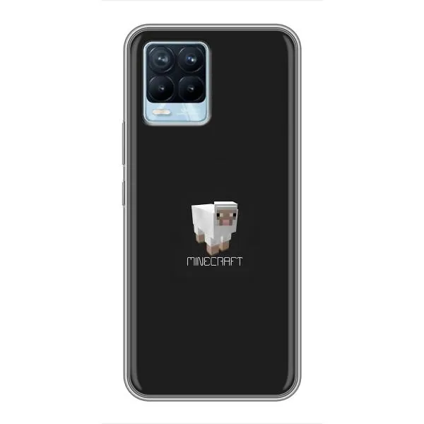 Чохол з принтом «Овечка Майнкрафт» для Realme 8