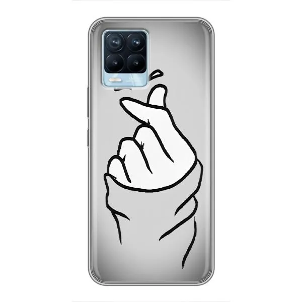 Чохол з принтом «Значок Love» для Realme 8 Чохол з принтом «Значок Love» для Realme 8