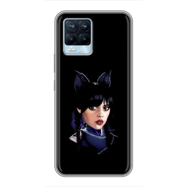 Чехол с принтом «серьезная Уэнздей» для Realme 8 Чехол с принтом «серьезная Уэнздей» для Realme 8