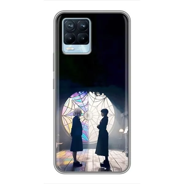 Чехол с принтом «Уэнздей и Инид» для Realme 8 Чехол с принтом «Уэнздей и Инид» для Realme 8