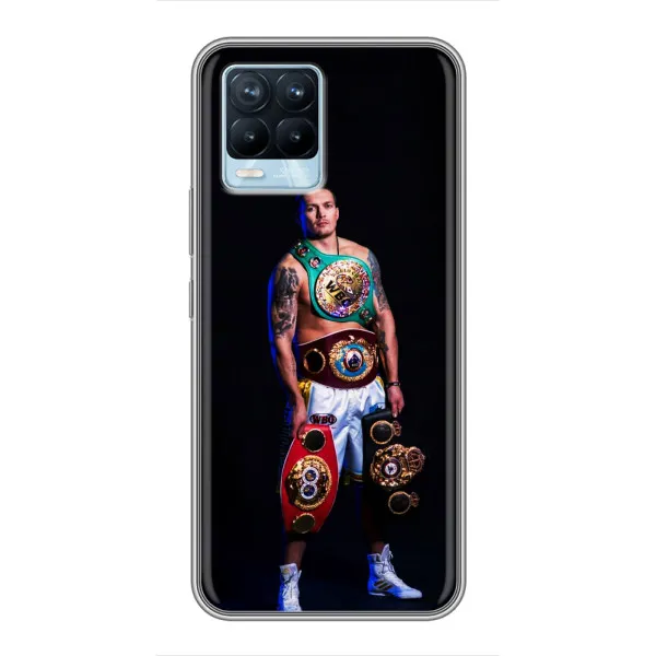 Чехол с принтом «Усик с поясами» для Realme 8