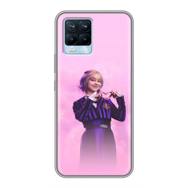 Чехол с принтом «Яркая Энид Уэнздей» для Realme 8 Чехол с принтом «Яркая Энид Уэнздей» для Realme 8