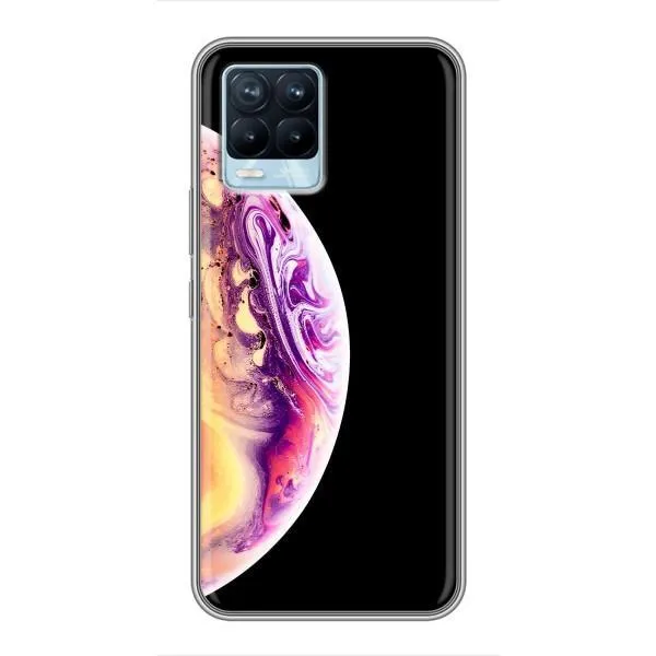 Чехол с принтом «Планета Айфон» для Realme 8 Чехол с принтом «Планета Айфон» для Realme 8