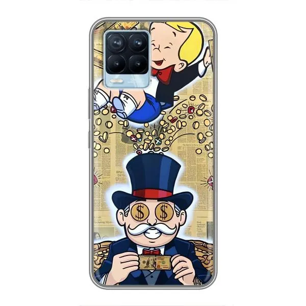 Чехол с принтом «Монополия Мен» для Realme 8