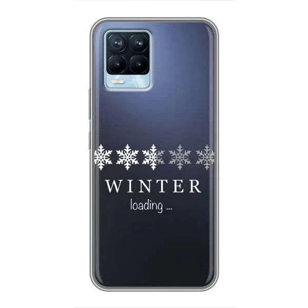 Чехол с принтом «Winter loading» для Realme 8