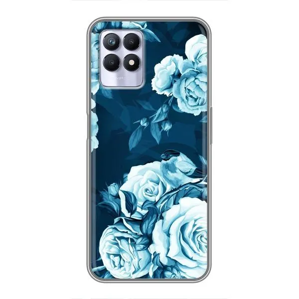 Чохол з принтом «Блактині бутони» для Realme 8i Чохол з принтом «Блактині бутони» для Realme 8i
