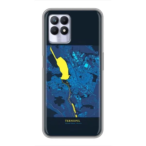 Чехол с принтом «Тернополь» для Realme 8i