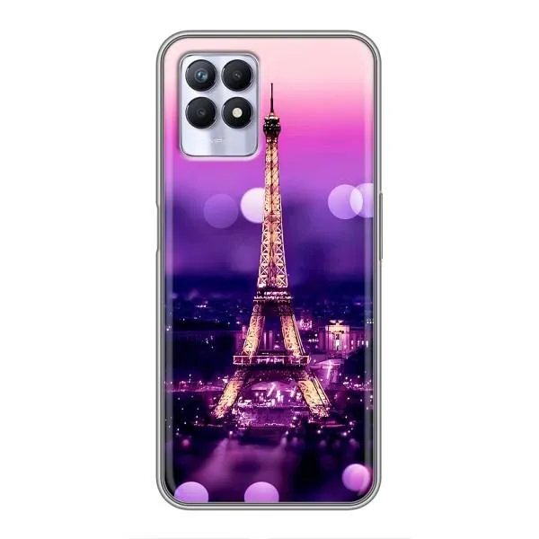 Чехол с принтом «Париж Башня» для Realme 8i