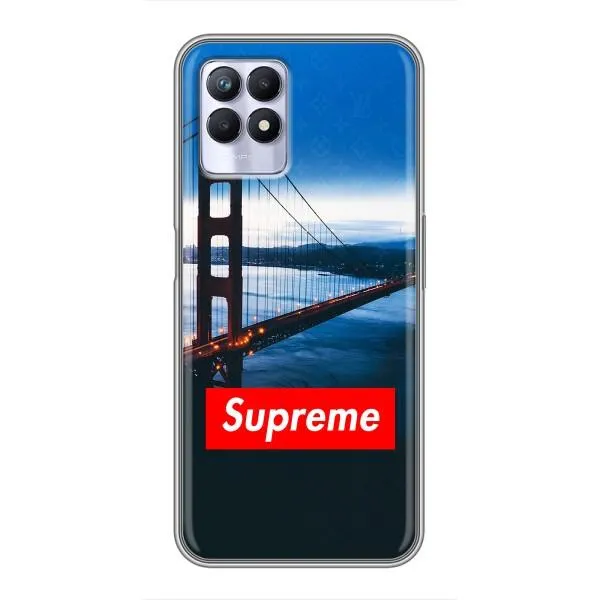 Чохол з принтом «Стиль Supreme» для Realme 8i