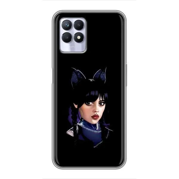 Чехол с принтом «серьезная Уэнздей» для Realme 8i