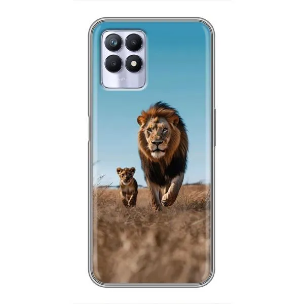 Чехол с принтом «Мусафа и Симба» для Realme 8i