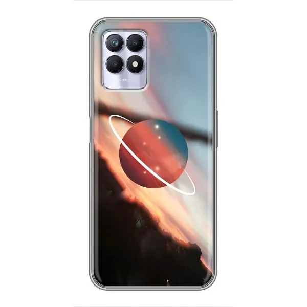 Чохол з принтом «Сатурн» для Realme 8i