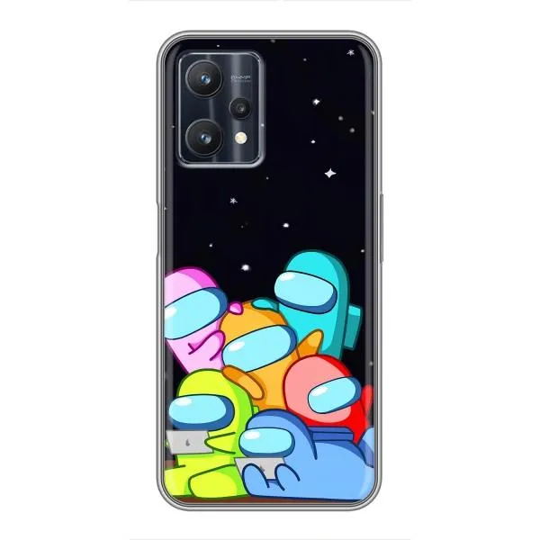 Чехол с принтом «Скины в космосе» для Realme 9 Pro Plus