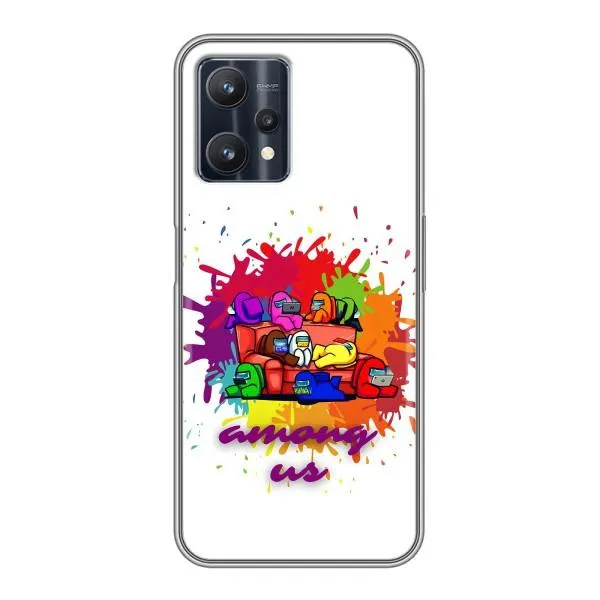Чехол с принтом «Яркий АмонгАс» для Realme 9 Pro Plus
