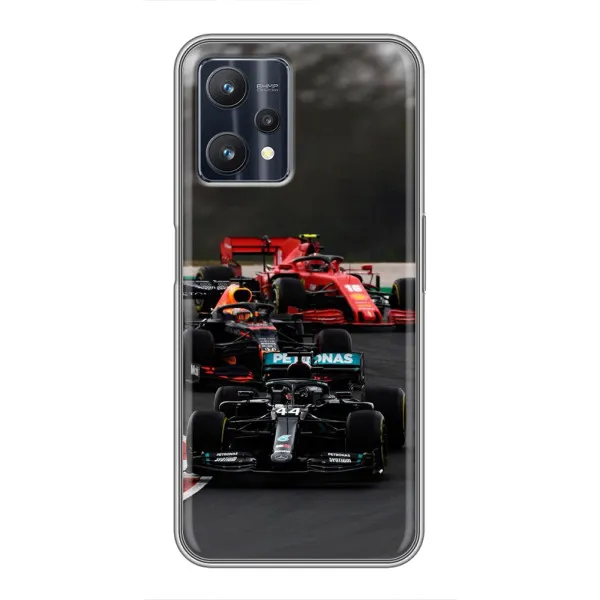 Чохол з принтом «Гонка Формула 1» для Realme 9 Pro Plus