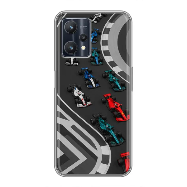Чохол з принтом «Траса Ф1» для Realme 9 Pro Plus
