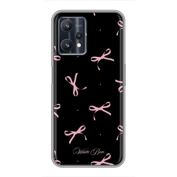 Чехол с принтом «Банты на черном» для Realme 9 Pro Plus