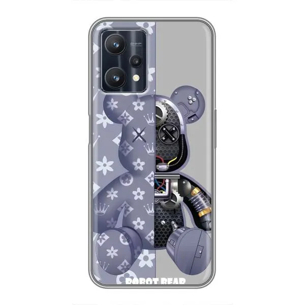 Чехол с принтом «Робот Мишка» для Realme 9 Pro Plus