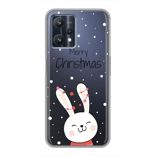 Чехол с принтом «Рождественский заяц» для Realme 9 Pro Plus