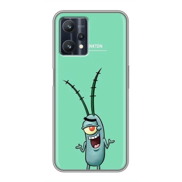 Чехол с принтом «Персонаж Планктон» для Realme 9 Pro Чехол с принтом «Персонаж Планктон» для Realme 9 Pro