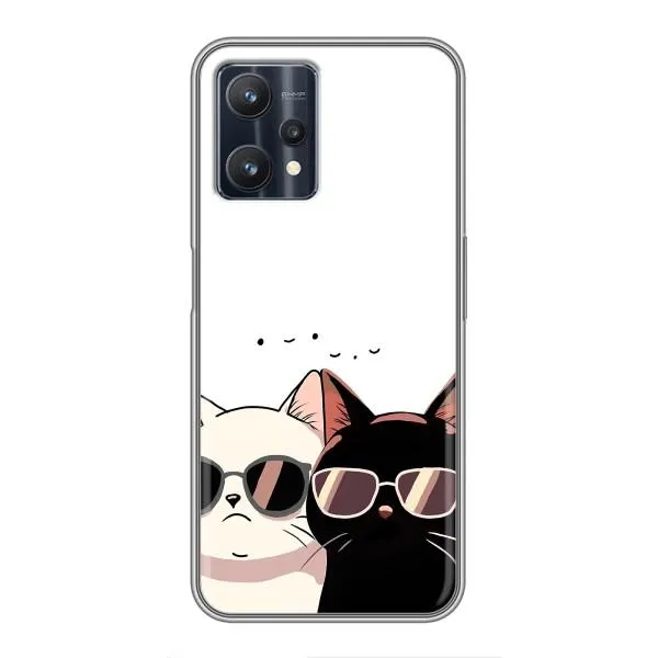 Чехол с принтом «Коты в очках» для Realme 9 Pro Чехол с принтом «Коты в очках» для Realme 9 Pro