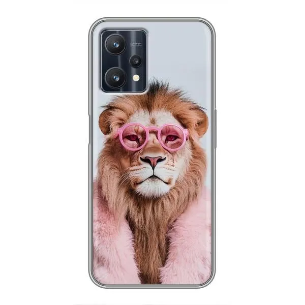 Чохол з принтом «Лев в окулярах» для Realme 9 Pro