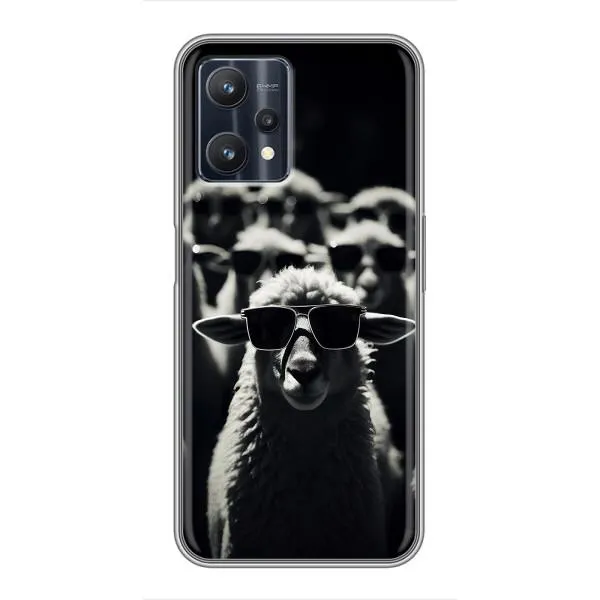 Чохол з принтом «Овечка в окулярах» для Realme 9 Pro