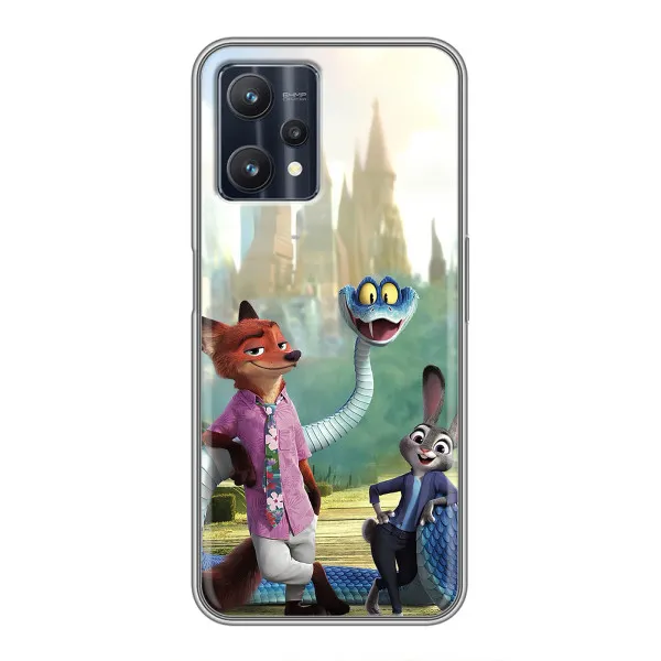 Чехол с принтом «Герои мультфильма Зверополис» для Realme 9 Pro