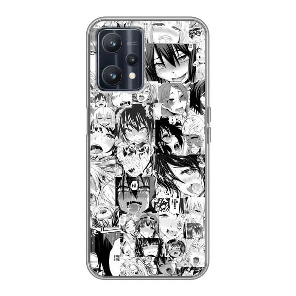 Чехол с принтом «Ahegao manga» для Realme 9