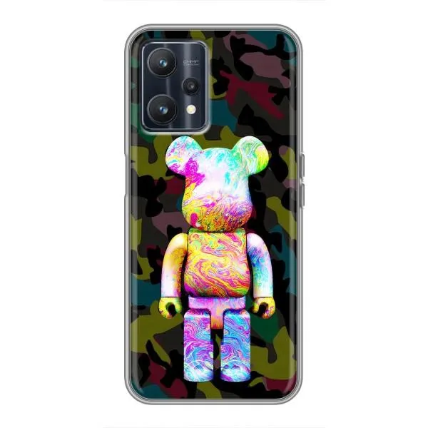Чехол с принтом «Яркий Bearbrick» для Realme 9