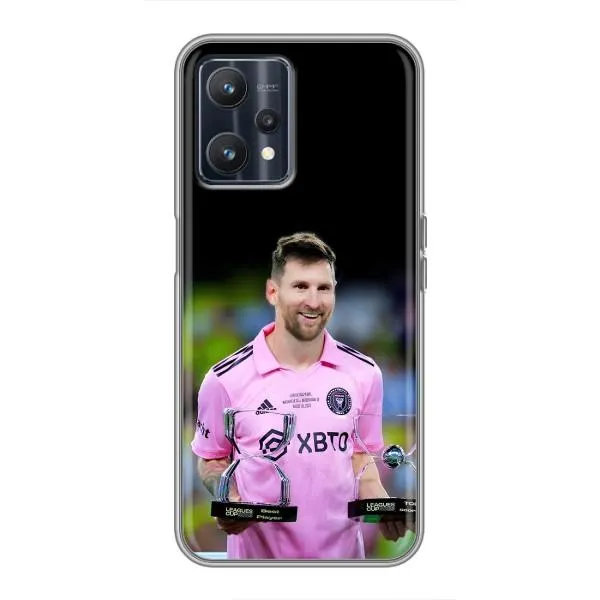 Чехол с принтом «Кубки Месси» для Realme 9