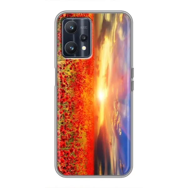 Чехол с принтом «Поле тюльпанов» для Realme 9