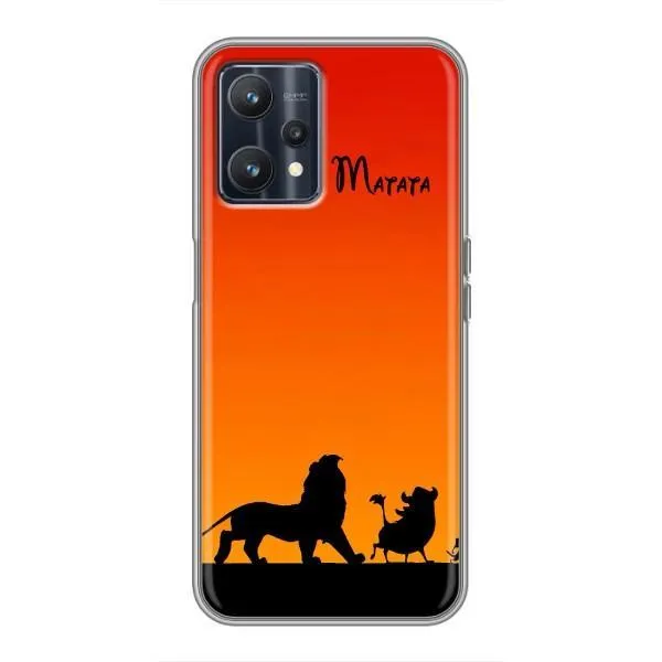 Чехол с принтом «Акуна Матата закат» для Realme 9