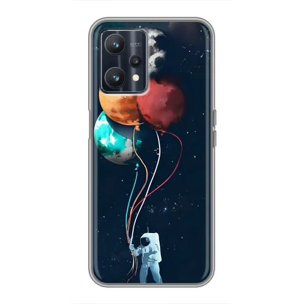 Чехол с принтом «Планеты шарики» для Realme 9