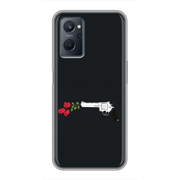 Чехол с принтом «Неожиданные цветы» для Realme 9i