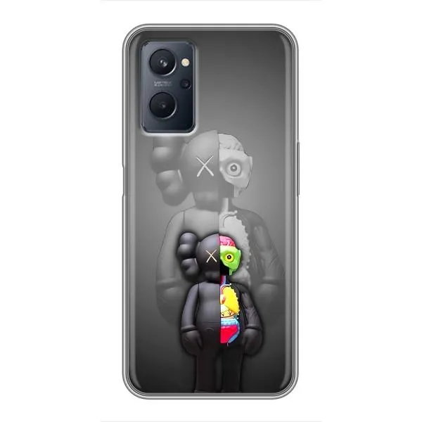 Чехол с принтом «Тело Bearbrick» для Realme 9i