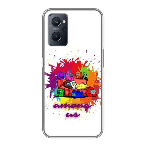 Чехол с принтом «Яркий АмонгАс» для Realme 9i